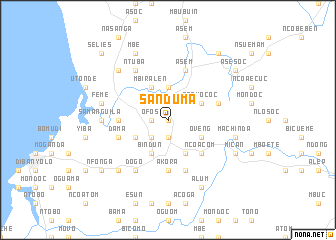 map of Sanduma