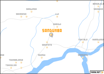 map of Sandumba