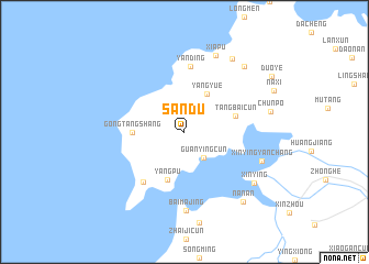 map of Sandu