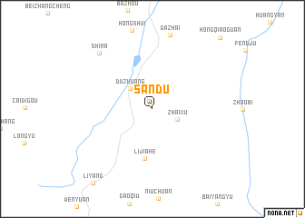 map of Sandu