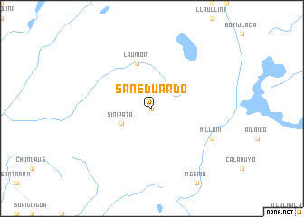 map of San Eduardo