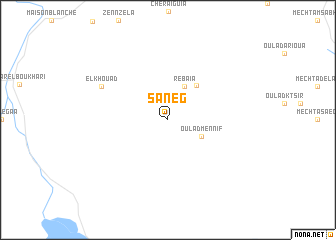 map of Saneg