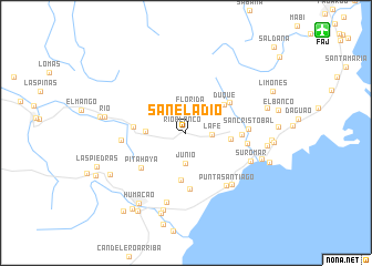 map of San Eladio