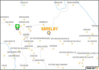 map of San Eloy