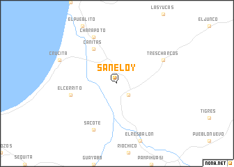 map of San Eloy