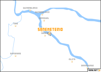 map of San Emeterio