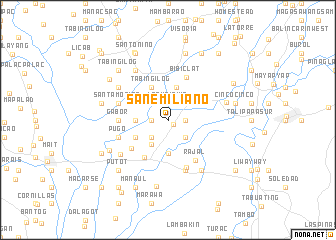 map of San Emiliano