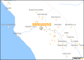 map of San Eugenio