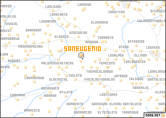 map of San Eugenio