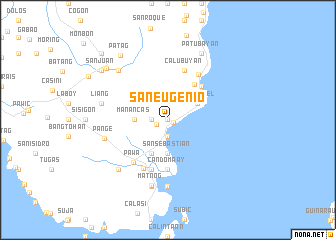 map of San Eugenio