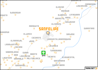 map of San Felipe