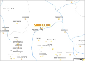 map of San Felipe