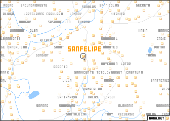 map of San Felipe