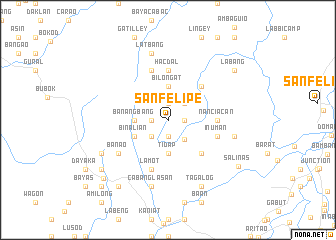 map of San Felipe