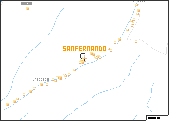 map of San Fernando