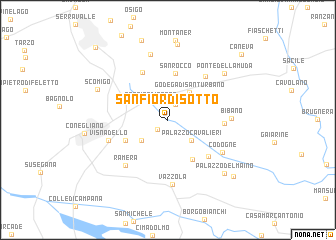 map of San Fior di Sotto