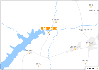 map of Sanford