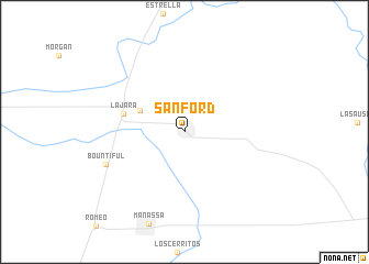 map of Sanford