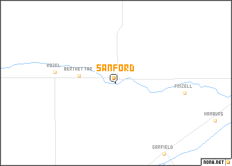 map of Sanford