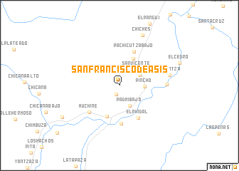 San Francisco De Asis Map San Francisco de Asis (Ecuador) map   nona.net