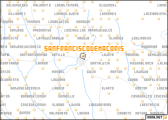 map of San Francisco de Macorís