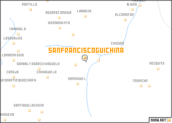 map of San Francisco Guichina