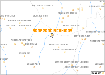 map of San Francisco Higos