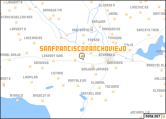 map of San Francisco Rancho Viejo