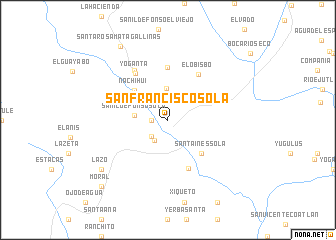 map of San Francisco Sola