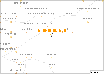 map of San Francisco