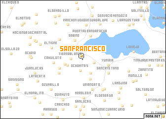 map of San Francisco