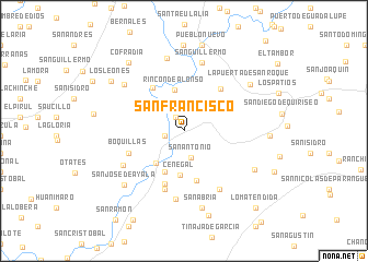 map of San Francisco