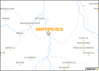map of San Francisco