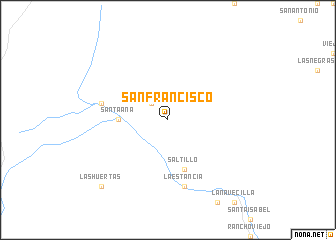 map of San Francisco