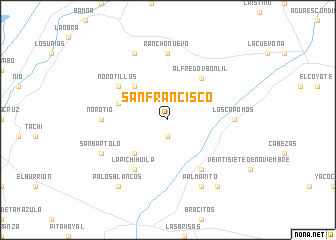 map of San Francisco