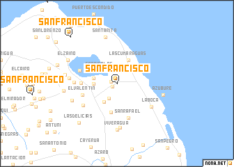 map of San Francisco