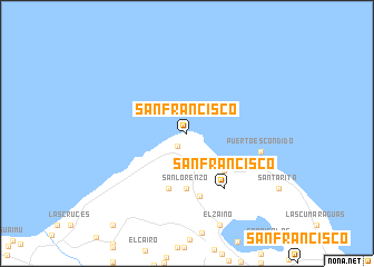 map of San Francisco