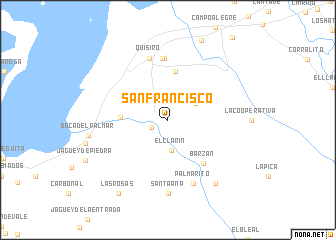 map of San Francisco