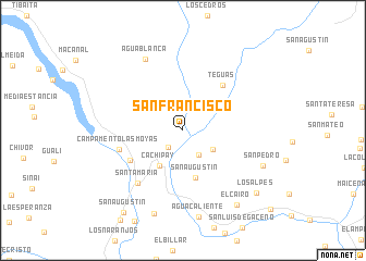 map of San Francisco