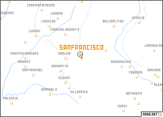 map of San Francisco