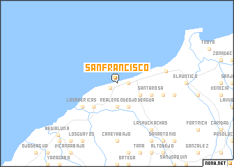 map of San Francisco