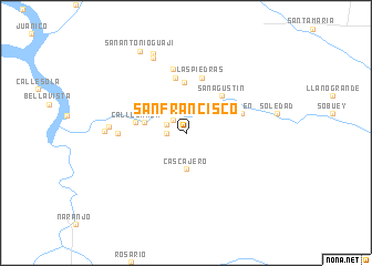 map of San Francisco