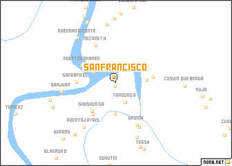 map of San Francisco