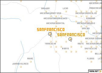 map of San Francisco