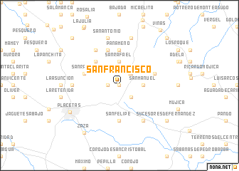 map of San Francisco