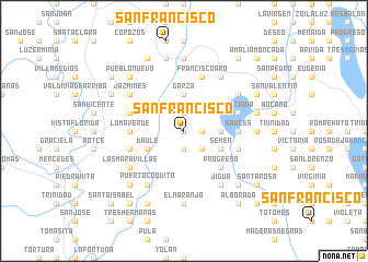 map of San Francisco