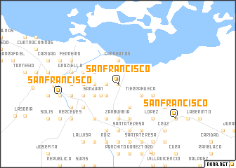 map of San Francisco