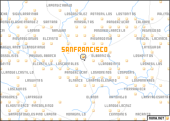 map of San Francisco