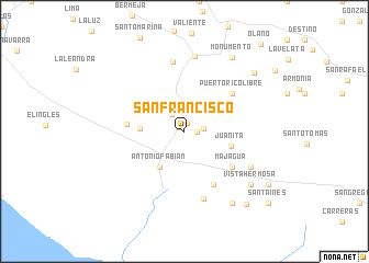 map of San Francisco