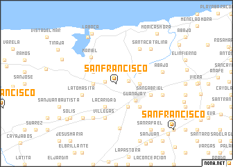 map of San Francisco